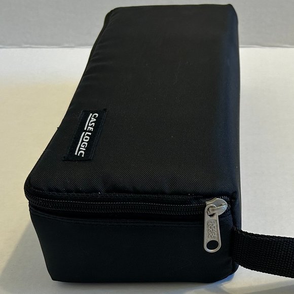 Case Logic cassette tape storage/carrying case with 15 empty cassette cases-Blk - Picture 3 of 11